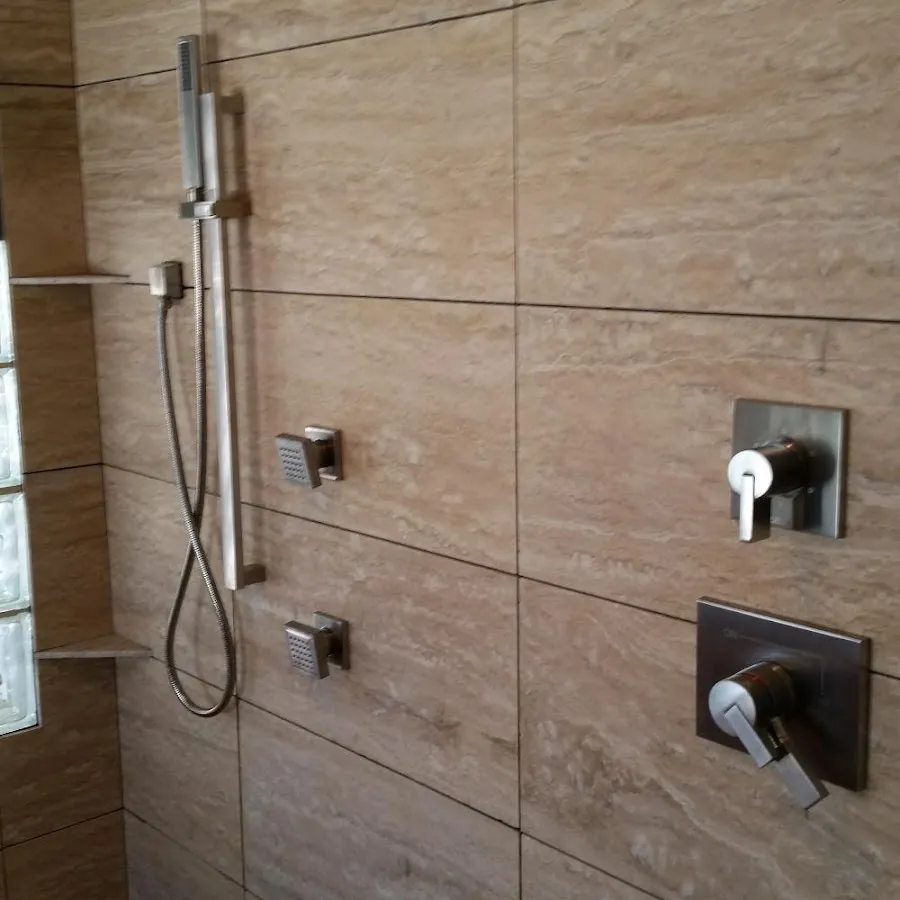 Shower fixture installation for Water Heater Installation in Faribault